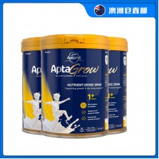 【澳洲直邮包邮】Aptamil 爱他美 儿童成长奶粉1段 900克x3罐/箱（1-3岁）【新疆、西藏、内蒙古、青海、宁夏、海南、甘肃，需加收运费】